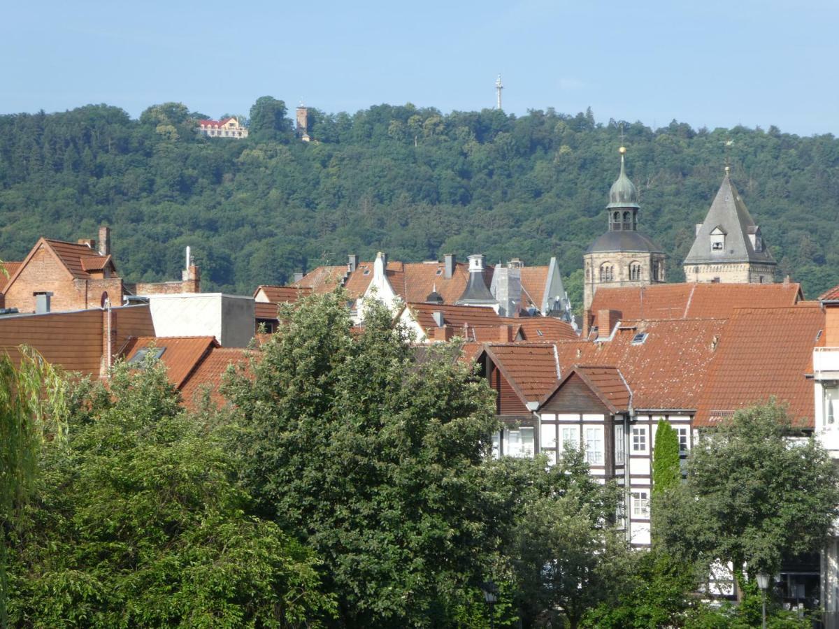 Ferienwohnung Janus Altstadt-Hameln Haus 2 Inklusive Parkplatz - Mit Und Ohne Terrasse Oder Loggia Hamelin Exterior foto